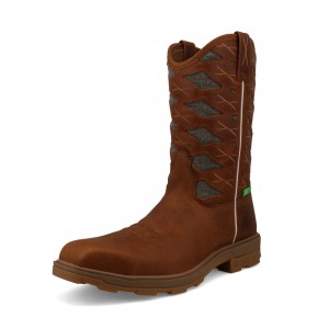 Twisted X 11" UltraLite X™ Trabajo Boot Cinnamon / Eco Dust | NMWY8120