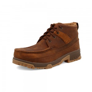 Twisted X 4" Trabajo Boot Oiled Saddle | RSEF1869