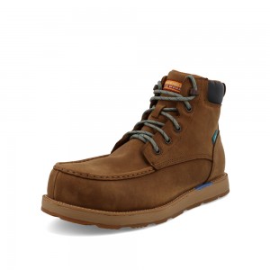 Twisted X 6" CellStretch® Wedge Sole Boot Marrom | EFCL3283