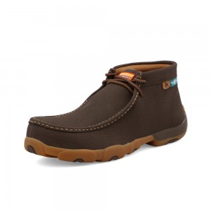 Twisted X Trabajo Chukka Driving Moc Chocolate | TBYI9199