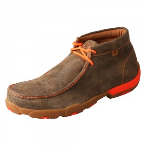 Twisted X Trabajo Chukka Driving Moc Marrom Naranjas | ADIQ9191